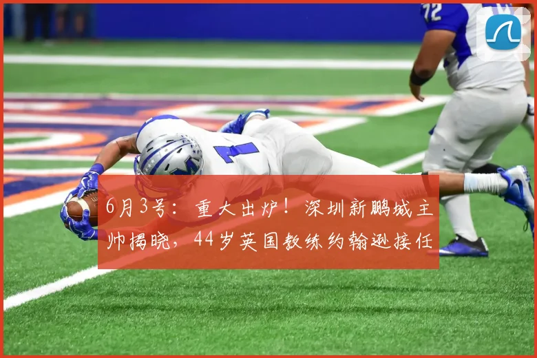 6月3号：重大出炉！深圳新鹏城主帅揭晓，44岁英国教练约翰逊接任！_陈涛_中超_桑德兰