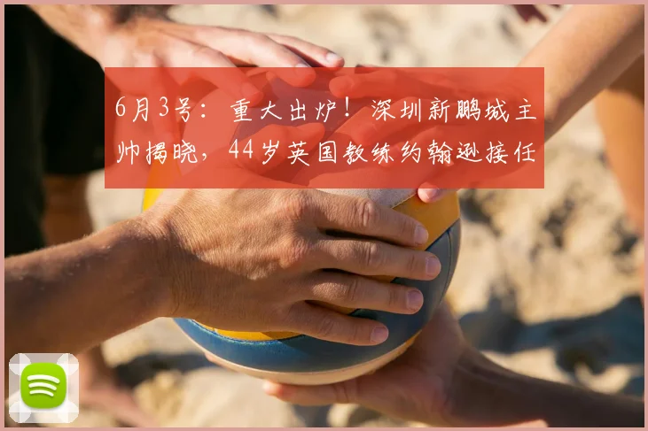 6月3号：重大出炉！深圳新鹏城主帅揭晓，44岁英国教练约翰逊接任！_陈涛_中超_桑德兰